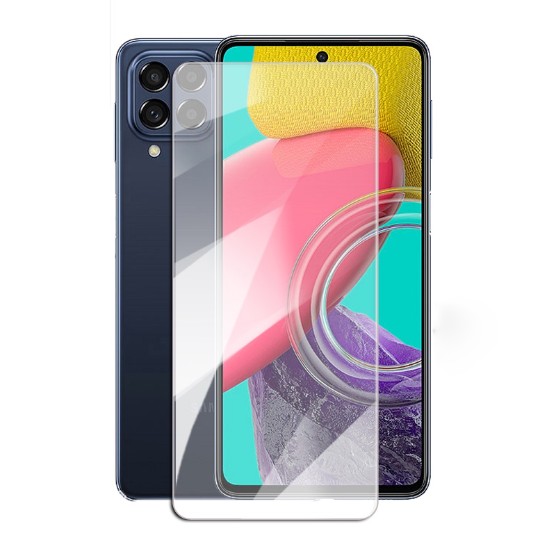 สําหรับ Samsung Galaxy M53 M33 M23 M13 M62 M52 M32 M22 M12 M02 M51 M31 M21 M11 9H 2.5D กระจกนิรภัยป้องกันหน้าจอป้องกันฟิล์ม