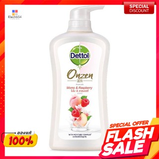 เดทตอล ออนเซ็น อโรมาติก กลิ่นโมโมะ แอนด์ ราสป์เบอร์รี่ 450 มล.Dettol Onsen Aromatic Momo and Raspberry 450 ml.