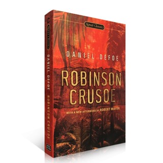 Robinson Crusoe หนังสือวรรณกรรม ภาษาอังกฤษ คลาสสิก ต้นฉบับ สําหรับเด็ก