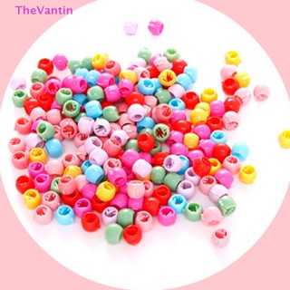 Thevantin กิ๊บติดผม ลูกปัดน่ารัก สําหรับเด็กผู้หญิง สีลูกกวาด พลาสติก ขนาดเล็ก ปิ่นปักผม ของดี