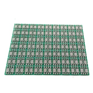 [Dealslickr5 ] อะแดปเตอร์บอร์ดถ่ายโอน TSSOP8 SSOP8 SOP8 เป็น DIP8 PCB SOP8 SOP DIP Pin 200 ชิ้น