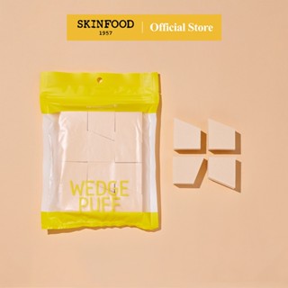 [SKINFOOD] พัฟลิ่มแต่งหน้า4pcs (Wedge Puff)