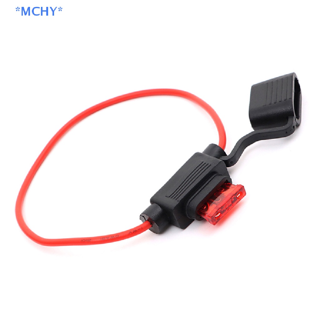 Mchy> ใหม่ อะแดปเตอร์ซ็อคเก็ตฟิวส์ กันน้ํา TAP APM 30A สําหรับรถจักรยานยนต์ และรถมอเตอร์ไซด์
