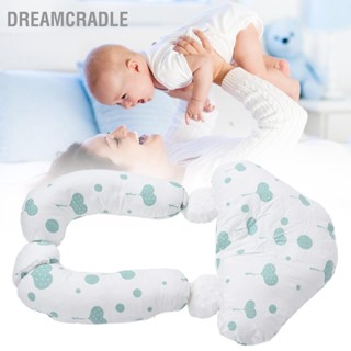 Dreamcradle หมอนรองคอ ผ้าฝ้ายนุ่ม ระบายอากาศ น่ารัก หรูหรา สําหรับเด็กทารก ให้นม