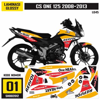 สติกเกอร์รูปลอก สําหรับ Honda CS1 125 2008-2013 Variation SH002012 เคลือบเงา / doff พร้อมทั้งหมด