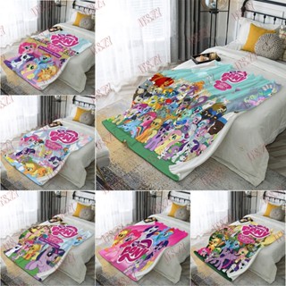 ผ้าห่มสักหลาด 4 ขนาด My Little Pony: Friendship Is Magic Single Side สําหรับเครื่องปรับอากาศ