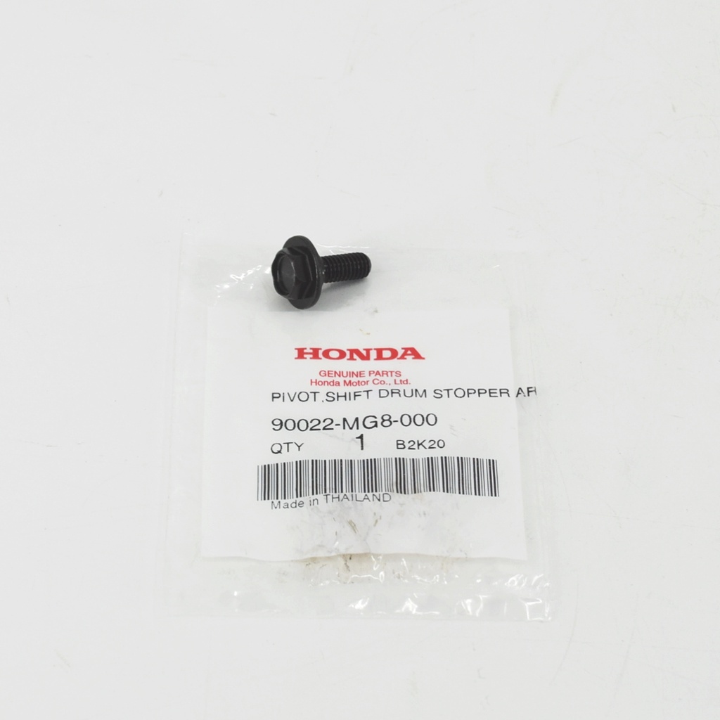 น๊อตขาล๊อคกระปุกเกียร์ เวฟ125 S/R/X/iบังลม แท้ศูนย์ฮอนด้า ราคา/1ชิ้น 90022-MG8-000