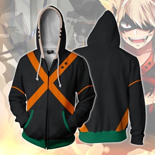 อะนิเมะ My Hero Academia Boku no Hero Academia Midoriya Izuku Hoodie คอสเพลย์เครื่องแต่งกายชุดนักเรียนชายเสื้อแจ็คเก็ต