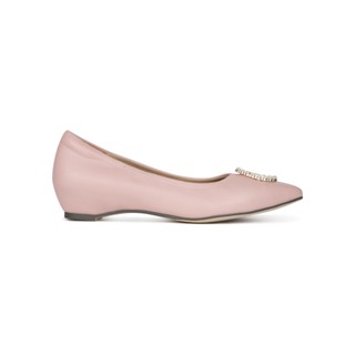 SHU CELLEB HEELS 1" ORIGINAL HIDDEN HEELS PEARL SIGNET - PINK รองเท้าส้นสูง