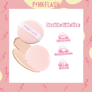 Pinkflash พัฟแต่งหน้า แป้งพัฟ เครื่องสําอาง นุ่ม เบาะลม ความงาม สัมผัสสบาย มาชเมลโล่ หยดน้ําตา เครื่องมือ