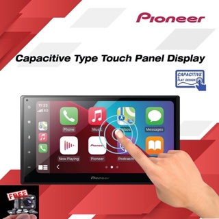 pioneer dmh-a4450bt ครื่องเสียงรถยนต์ จอ2DIN จอติดรถยนต์ มีบลูทูธ ตัวเครื่องแบบ 2DIN หน้าจอขนาด 6.8" จอภาพแบบ Capacitive