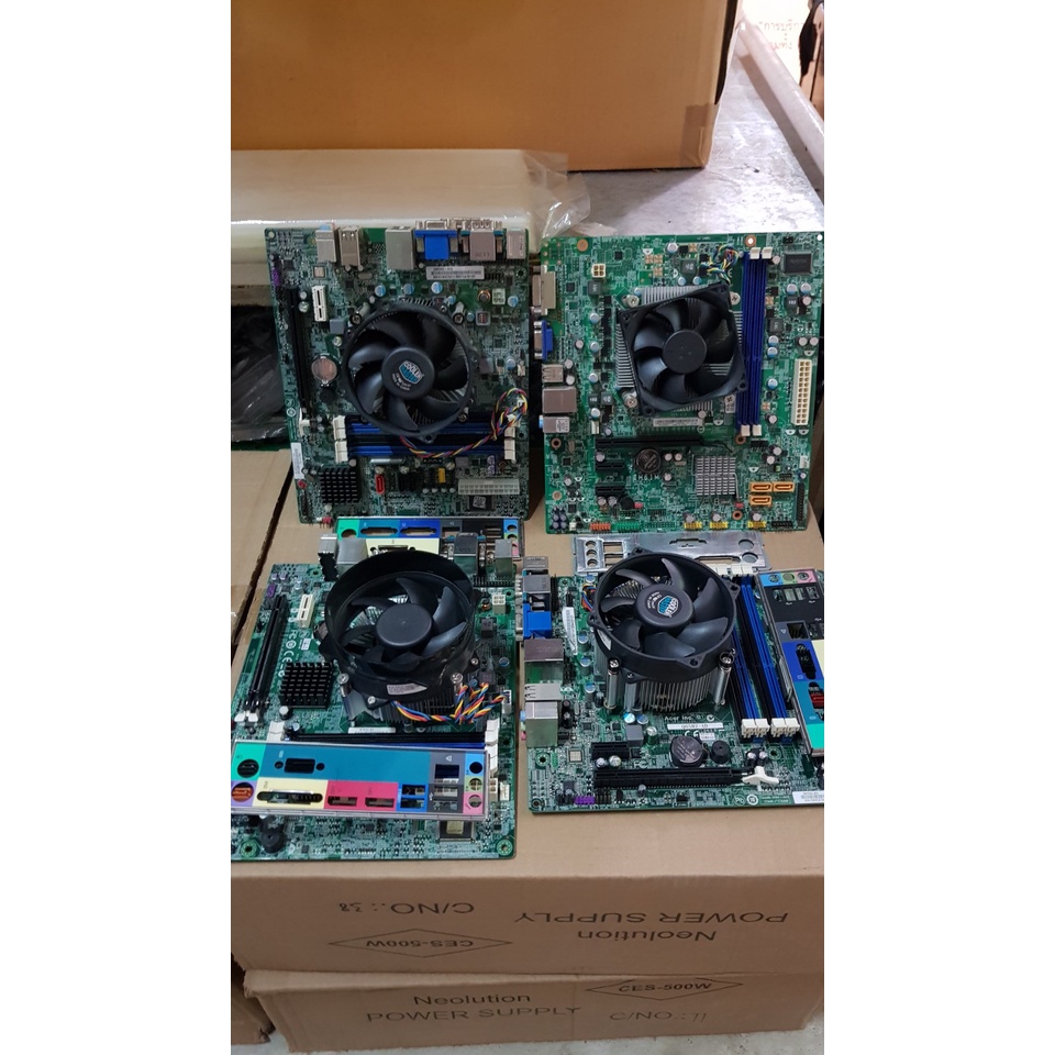 เมนบอร์ดคอมพิวเตอร์ socket 1155 | CPU Intel i3 / i5 / i7 คละรุ่นคละยี่ห้อ