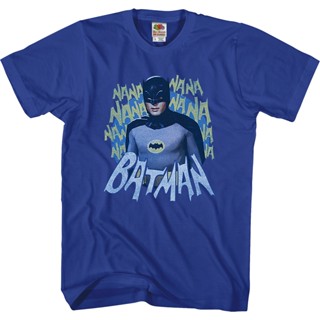 เสื้อยืดคู่รัก TV Series Theme Song Batman T-Shirt เสื้อคนอ้วนผญ เสื้อยืดแฟชั่น เสื้อวินเทจชาย