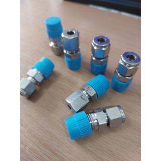 SS316. MALE CONNECTOR OD.1/4"X1/4"(M)NPT