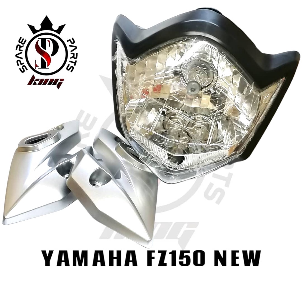 YAMAHA FZ150 V2 FZ150 ใหม่ FZ ใหม่หัวโคมไฟ ASSY LAMPU DEPAN HEAD LIGHT ไฟหน้า LAMPU BESAR FZ150 ใหม่