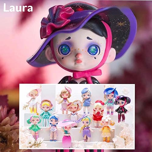 Hgtoys [Optional] ของเล่นตุ๊กตา Toycity Laura Flower Series Mystery Box ของขวัญ สําหรับตกแต่ง