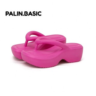 ส่งไว🔥 PALIN.BASIC 36-40 3สี รองเท้าแตะ หูหนีบ ส้นสูง น้ำหนักเบา