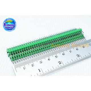 1X40 PIN 2.54mm single (เขียว 7 ชิ้น)