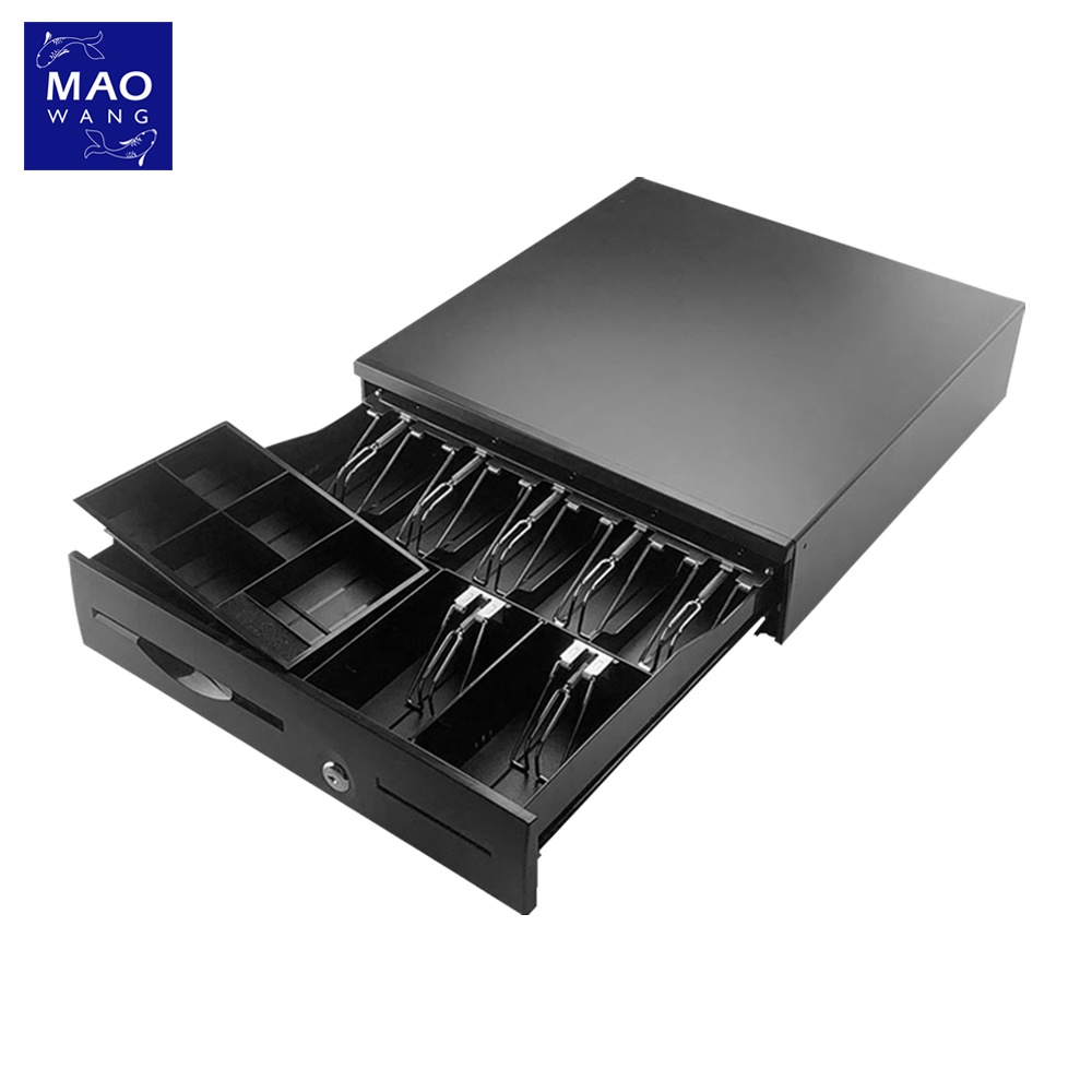 MAO ลิ้นชักเก็บเงินอัตโนมัติ รุ่น LAS-405G สำหรับร้านค้าต่างๆ Cash Drawer RJ11