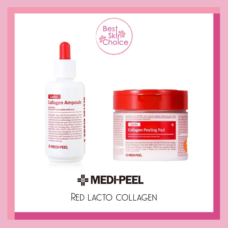 Medi-Peel Red Lacto Collagen Ampoule 70ml ช่วยกระชับรูขุมขน