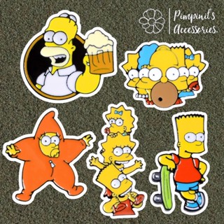 🇹🇭 พร้อมส่ง : เข็มกลัดเซ็ทครอบครัวเดอะซิมป์สัน | The Simpson  Family Enamel Brooch Pin Set.