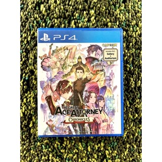 แผ่นเกม ps4 มือสอง / The Great Ace Attorney Chronicles / zone 3