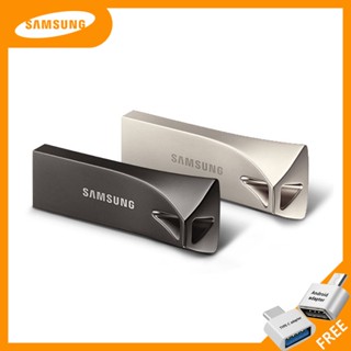 Samsung แฟลชไดรฟ์โลหะ กันน้ํา 128GB 256GB 512GB 1TB 2TB หน่วยความจํา USB 64GB 32GB 16GB ไดรฟ์ปากกา USB3.0