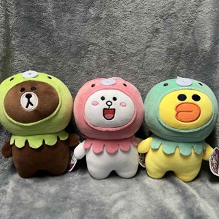 (12)line friends brown cony sally หัวปลาหมึก ไลน์ บราวน์ โคนี่ แซลลี่