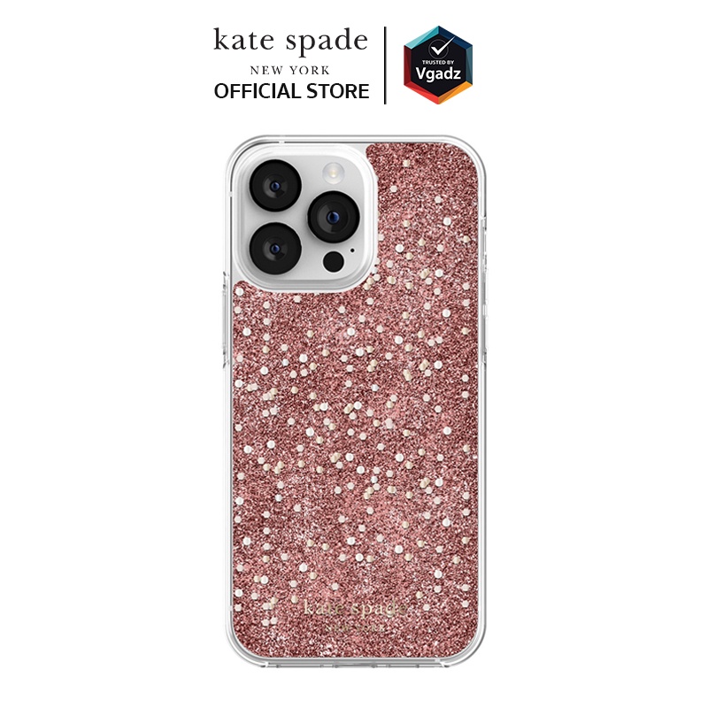 Kate Spade New York รุ่น Chunky Glitter Protective - เคสสำหรับ iPhone 14 Plus  / 14 Pro / 14 Pro Max