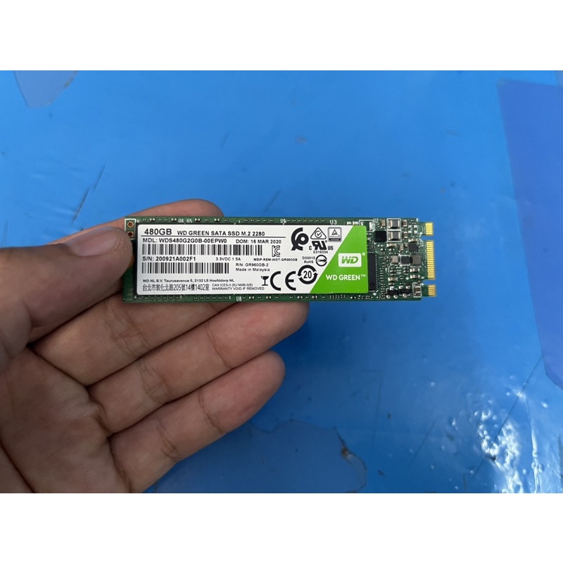 ขาย SSD M.2 SATA 480GB WD GREEN