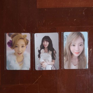 การ์ดแทยอน ของแท้เวอร์เกาหลี และญี่ปุ่น