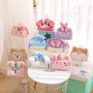 Ag กล่องกระดาษทิชชู่ ลายการ์ตูน Sanrio Cinnamon mymelody Stellalou ShellieMay น่ารัก สําหรับห้องนอน ห้องนั่งเล่น