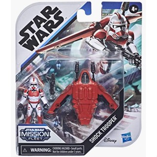 Star Wars Mission Fleet Gear Class Shock Trooper Secure The City 2.5-Inch-Scale Figure and Vehicle