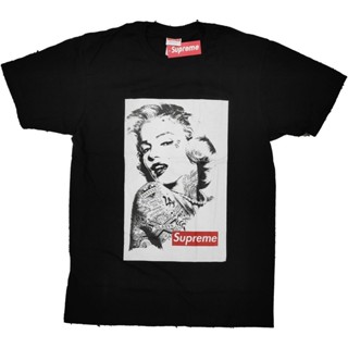 T-shiirt⭐ Supreme Monroe ⭐ เสื้อยืด คอกลม แขนสั้น แฟชั่น มาริลีน มอนโร unisex