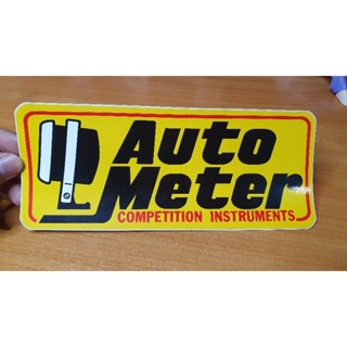 สติกเกอร์ auto meter ขนาดใหญ่ 9.5x23ซม.