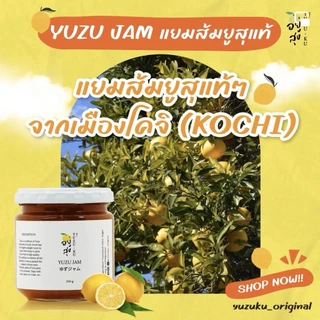 แยมส้มยูสุญี่ปุ่น มีเปลือกส้ม YUZU JAM PUREE ทำจากผลส้มจริง ไม่หวาน ของแท้จาก Kochi