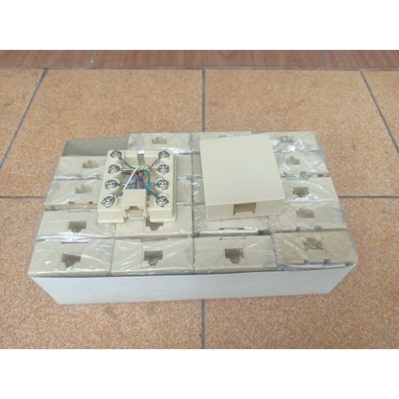 RJ-45 Terminal Box, 4 pairs
