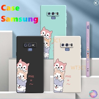 เคส Samsung Note 9 Note 10 Note 10 Plus Note 20 Note 20 Ultra Note 8 โทรศัพท์มือถือแบบนิ่ม ลายสัตว์เลี้ยงน่ารัก สําหรับ (3GG)