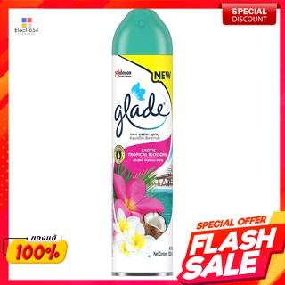 เกลด สเปรย์น้ำหอมปรับอากาศ กลิ่นเอ็กโซติก ทรอปิคอล ฟลอรัล 320 มล.Glade air freshener spray Exotic Tropical Floral 320 ml