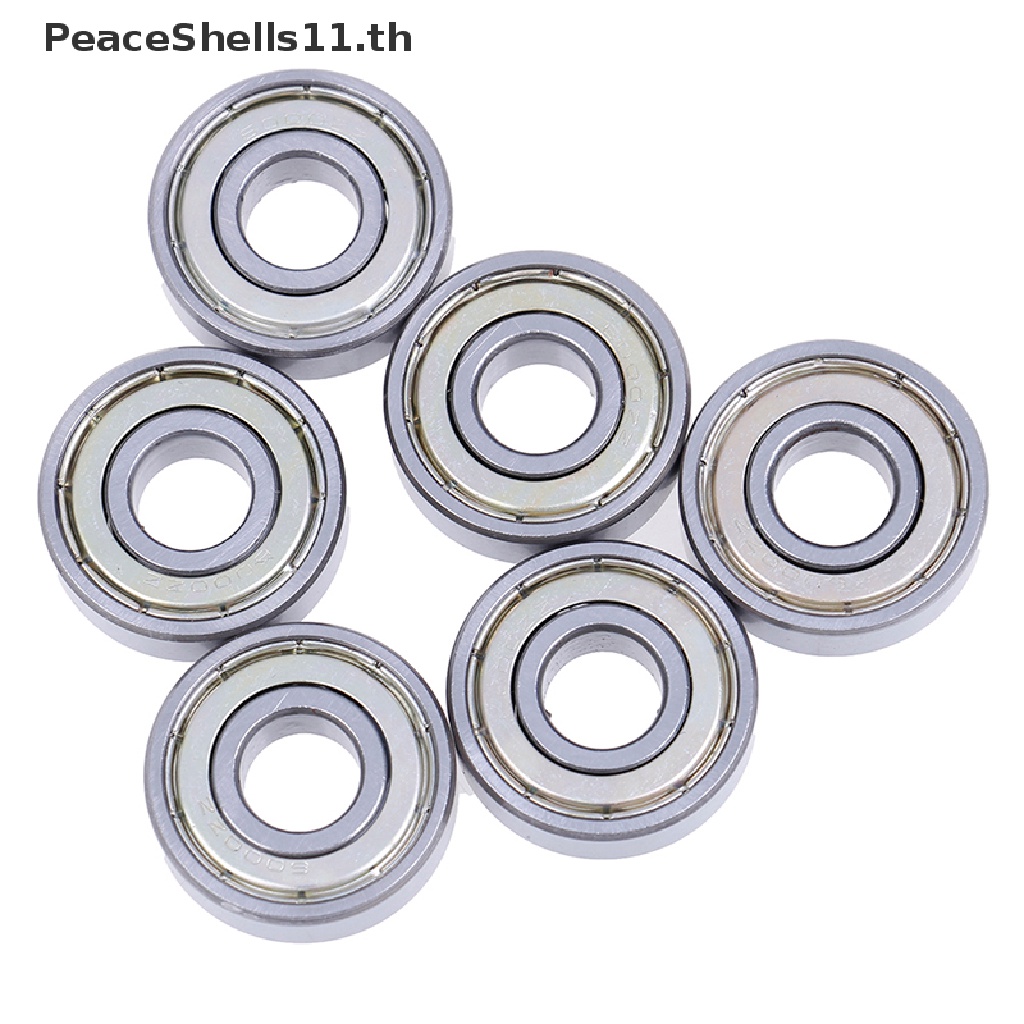PeaceShells 6000-ZZ แบริ่งโลหะ 6000 2Z แบริ่ง 6000ZZ 10x26x8mm .