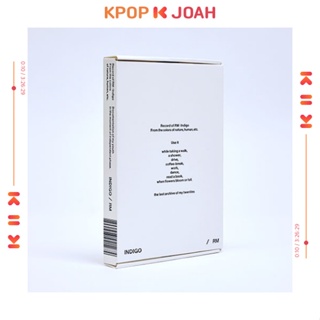 RM (BTS) - First Solo Album Indigo Book Edition