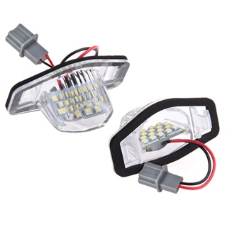 2x Error Free Led License Plate Light Lamp For Honda Crv Fit Jazz Crosstour Odyssey