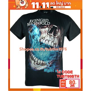 เสื้อวง Avenged Sevenfold เสื้อวงดังๆ วินเทจ เสื้อวินเทจ อะเว็นจด์เซเวนโฟลด์ A7X A7x1087