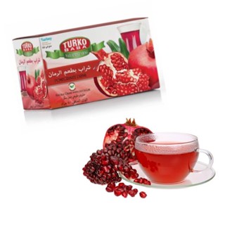 Pomegranate Tea Bag (Turko Baba) / ชาทับทิม พร้อมดื่ม 20 ซอง