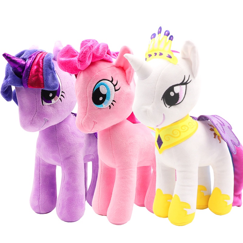 ตุ๊กตายัดนุ่น Little Pony My Plush Twilight Sparkle Pinkie Pie ของเล่นสําหรับเด็ก