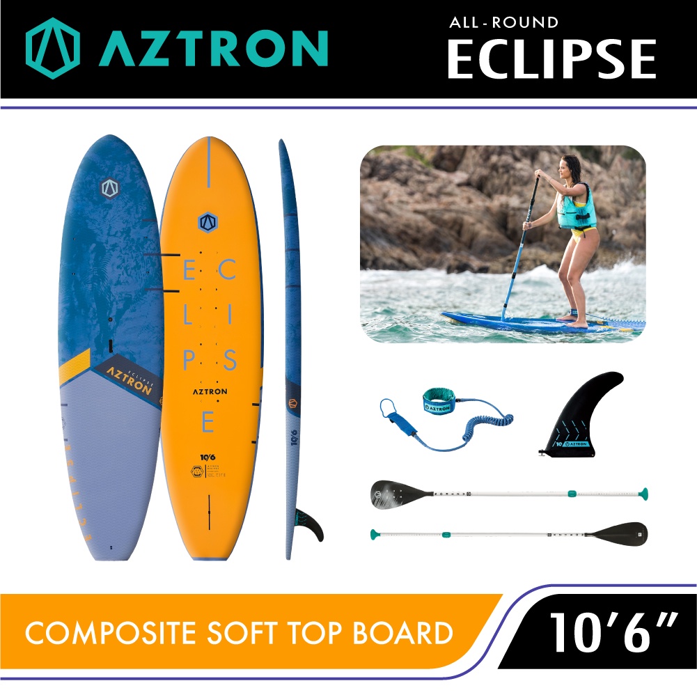 Aztron Eclipse 10'6" Sup board บอร์ดยืนพาย บอร์ดแข็ง มีบริการหลังการขาย รับประกัน 1 ปี