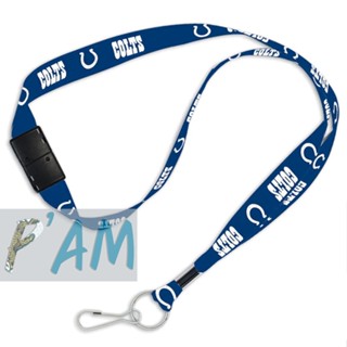 สายห้อยคอของทีม Indianapolis Colts WinCraft Breakaway Lanyard ของแท้ ของใหม่ นำเข้าจากอเมริกา