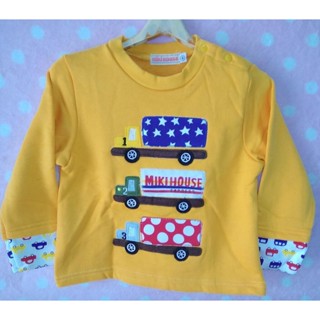 TLB-253 เสื้อแขนยาวเด็กชาย sweater ลายรถ Size-80 (9-12 เดือน)