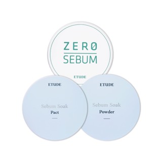 etude house zero sebum powder 4g sebum soak powder ผง 5g pact 9.5g