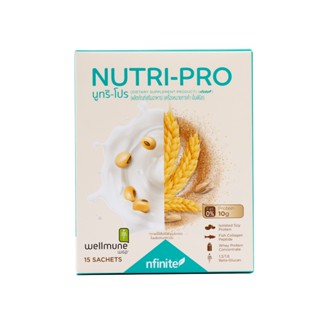 Nutri-Pro นูทริ โปร โปรตีนสกัดจากถั่วเหลือง (1 กล่อง) แกะ qr code